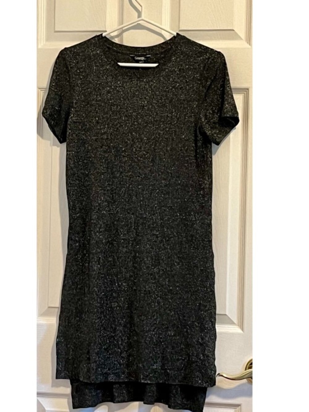 George sparkly tunic with side slits